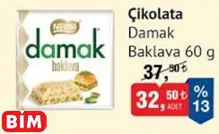 NESTLE BAKLAVA ÇİKOLATA DAMAK